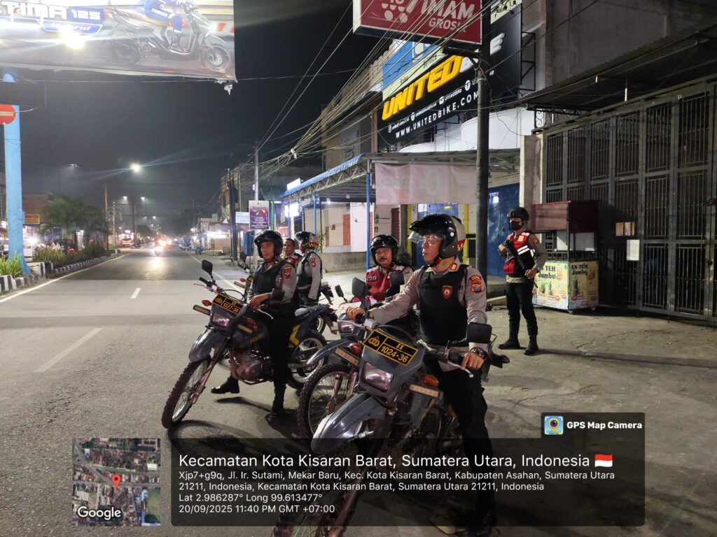 Polres Asahan Gencarkan Patroli Malam, Antisipasi Genk Motor dan Tawuran di Kisaran 2 IMG 20250922 WA0016